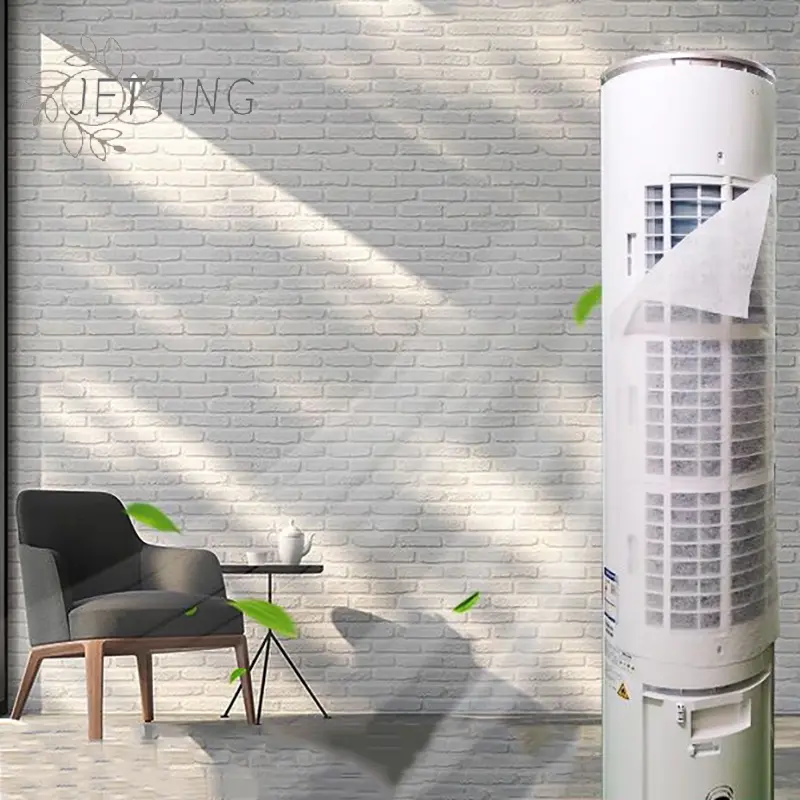 Anti-Dust Air Conditioner Vent Filter Cotton Cuttable Network Outlet Cleaning Purification Parts Air Vent Dust Filter Paper Tool