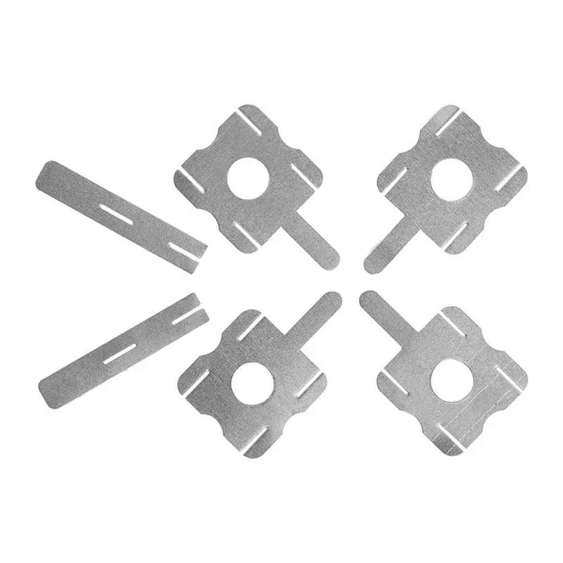 30pcs Polygonal Battery Nickel Sheet 18650 Lithium Battery Nickel Sheet For Spot Welding Machine Batteries Connection Sheets