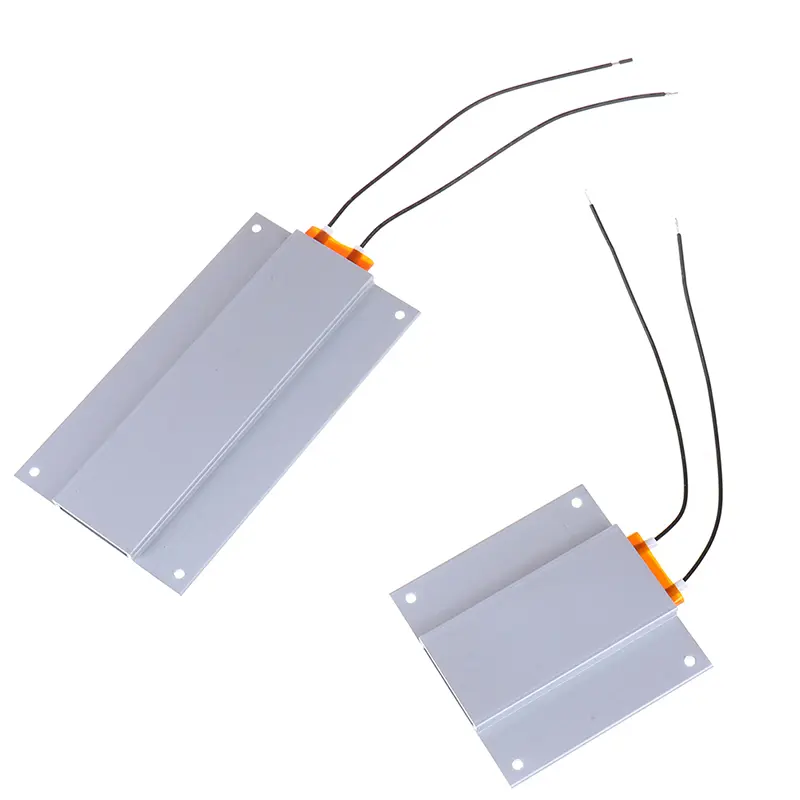 1PC 6.7x7CM 12x7CM 200W 400W 220V PTC thermostat heating plate soldering station for led backlight aluminum