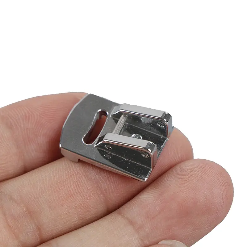 1pc Sliver Household Electric Multi-function Sewing Machine Presser Foot Pump Pleat Presser Foot Pleat Presser Foot