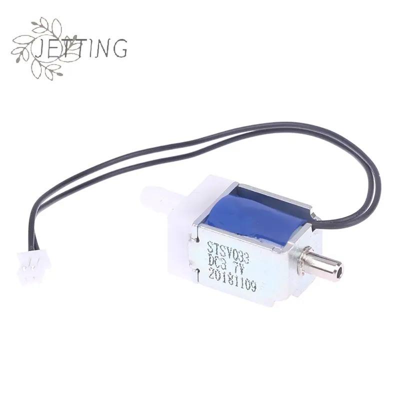 1PCS Valve DC 3.7V Normally Open N/O Solenoid Valve Electromagnetic Air Valve Exhaust Valves Mini Electric Switch