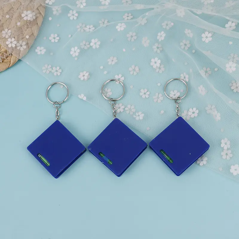 Mini Tape Measure With Key Chain Portable Retractable Ruler Centimeter/Inch Tape Measure Soft Steel Ruler