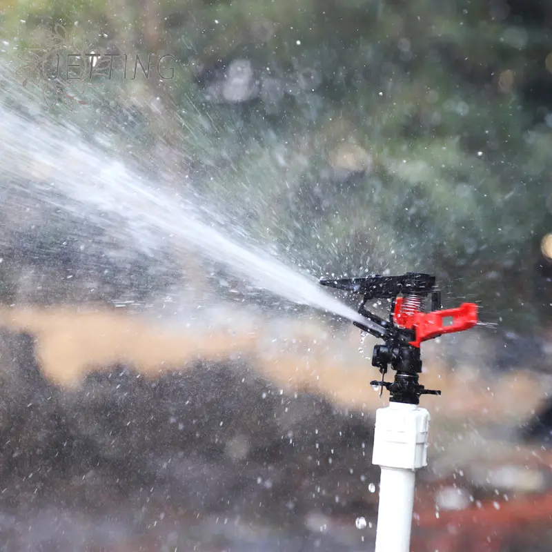 360 degree automatic rotating rocker arm sprinkler irrigation atomizing sprinkler lawn garden sprinkler