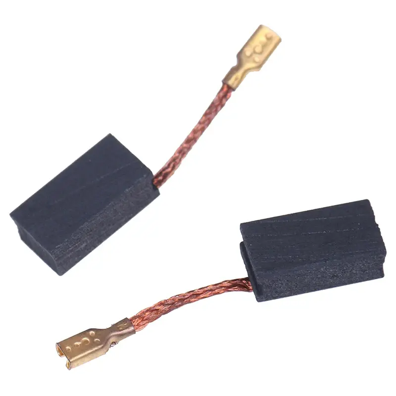 2pcs/lot 6x 9 x 15mm Angle Grinder Carbon Brush Replacement Spare Parts