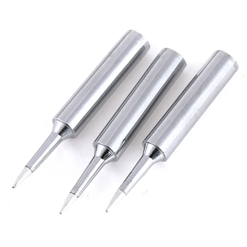10Pcs Lot Sharp Soldering Iron Replacement De Soldadura Solder Iron Tips Station Tool 900M-T-I Soldering Tips