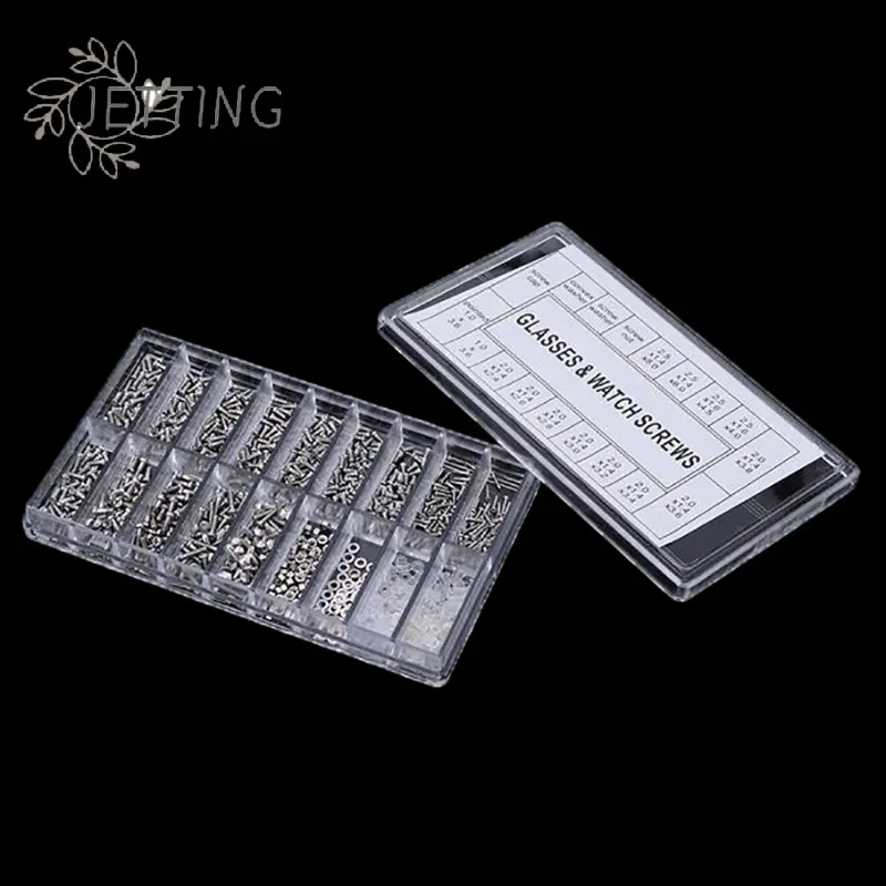 Ultimate 18-in-1 Glasses Repair Screw Kit | Precision Nose Pads, Spacer Caps & Frameless Screws For Eyeglass Adjustments & Maint