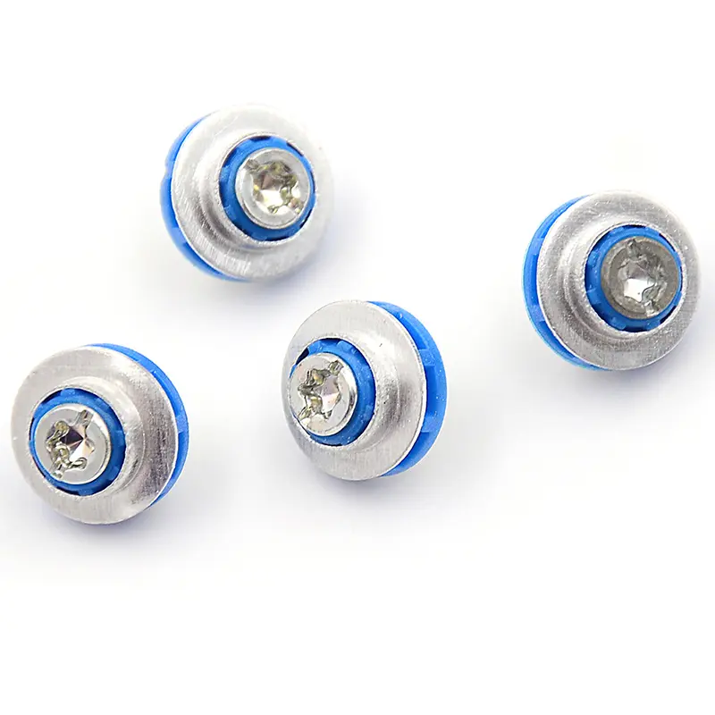 4pcs/lot Blue Screws For HP 3.5 HDD DC7800 DC7900 8000 8100 Z400 Z600 Screws Isolation Grommet 450712-001 Mute Mounting