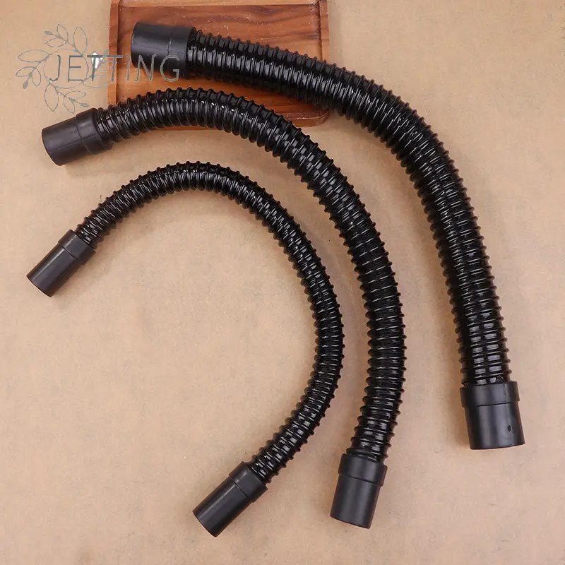 1PCS I.D 20/25/32mm Fish Tank Corrugated Hose Aquarium Corrugated Pipe Soft Rubber Head Inlet And Outlet Hose Water Pipe