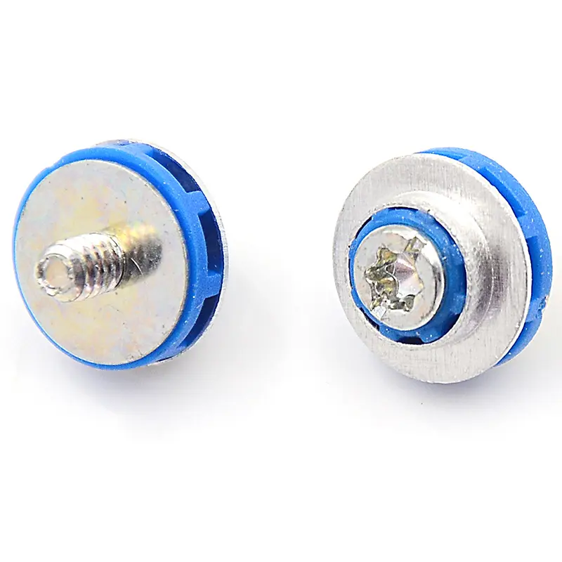 4pcs/lot Blue Screws For HP 3.5 HDD DC7800 DC7900 8000 8100 Z400 Z600 Screws Isolation Grommet 450712-001 Mute Mounting