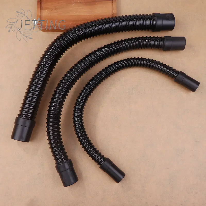 1PCS I.D 20/25/32mm Fish Tank Corrugated Hose Aquarium Corrugated Pipe Soft Rubber Head Inlet And Outlet Hose Water Pipe