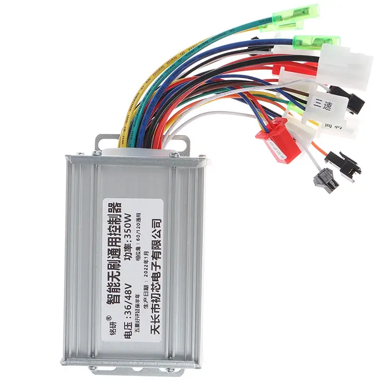 1pc Electric Bicycle Accessories 36V/48V Electric Bike 350W Brushless DC Motor Controller For Electric Bicycle E-bike Scooter