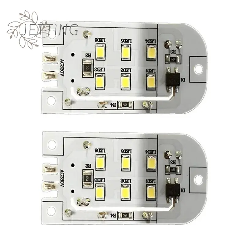 1 Piece LED Lighting Board PCB Texture Easy Installation Fridge Lamp For Fridge Interior X7XA LED Light Strips Light Panel