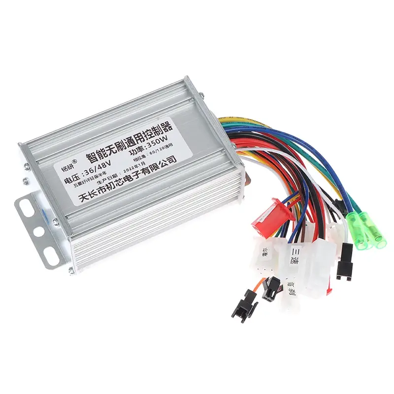 1pc Electric Bicycle Accessories 36V/48V Electric Bike 350W Brushless DC Motor Controller For Electric Bicycle E-bike Scooter