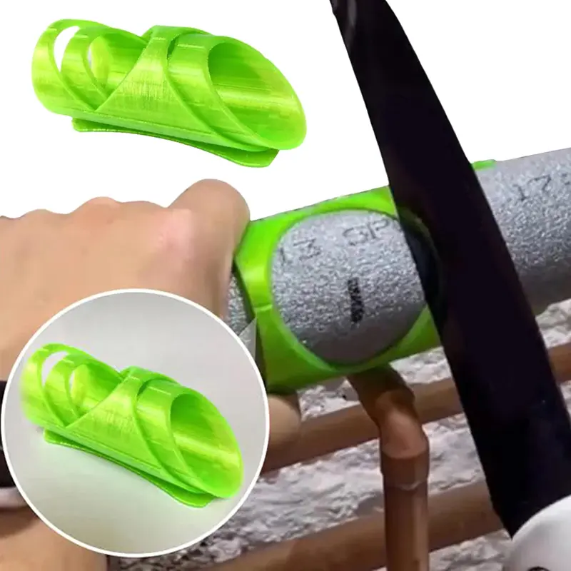 3pcs Three-Tube Insulation Cutting Fixture Foam Pipe Cutter Tools Foam Pipe Cutting Guide Insulation Clamp Suitable For Pipe