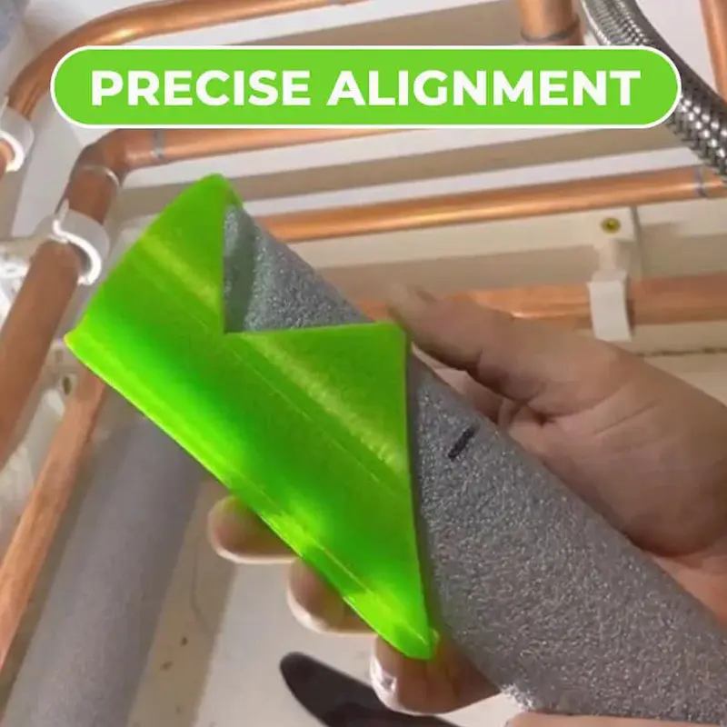 3pcs Three-Tube Insulation Cutting Fixture Foam Pipe Cutter Tools Foam Pipe Cutting Guide Insulation Clamp Suitable For Pipe