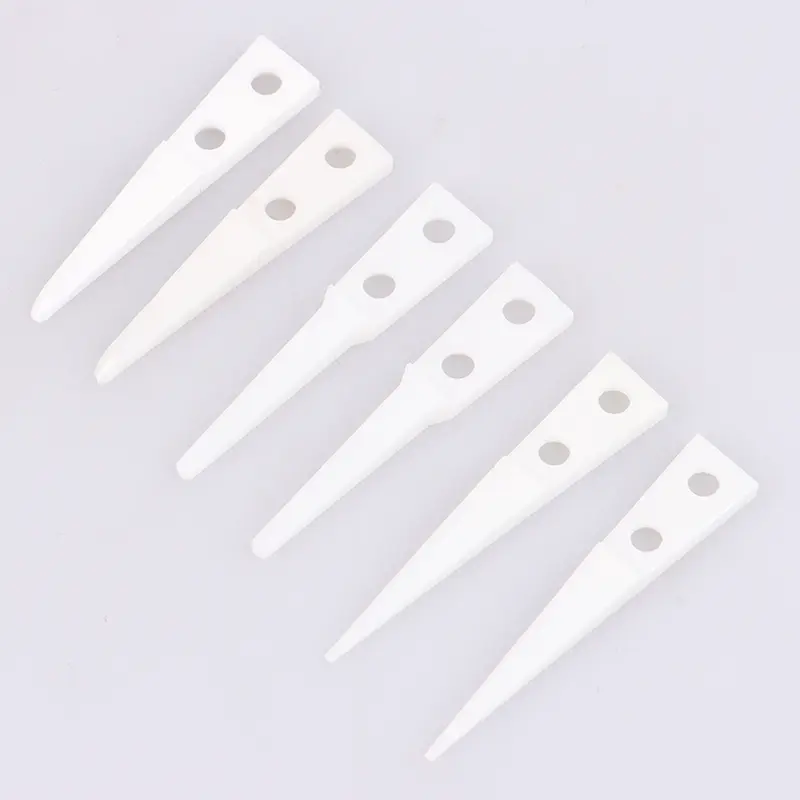 2pcs Insulated Straight Curved Tip Anti-static Ceramic Tweezers Electronic Industrial Ceramic Tweezers For Industry