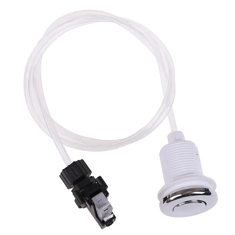 16A Pneumatic Switch For Bathtub Massage Chair On Off Push Air Button Switch Jet Tool Set Knob Air Pressure Bath Spa Tubing Kits