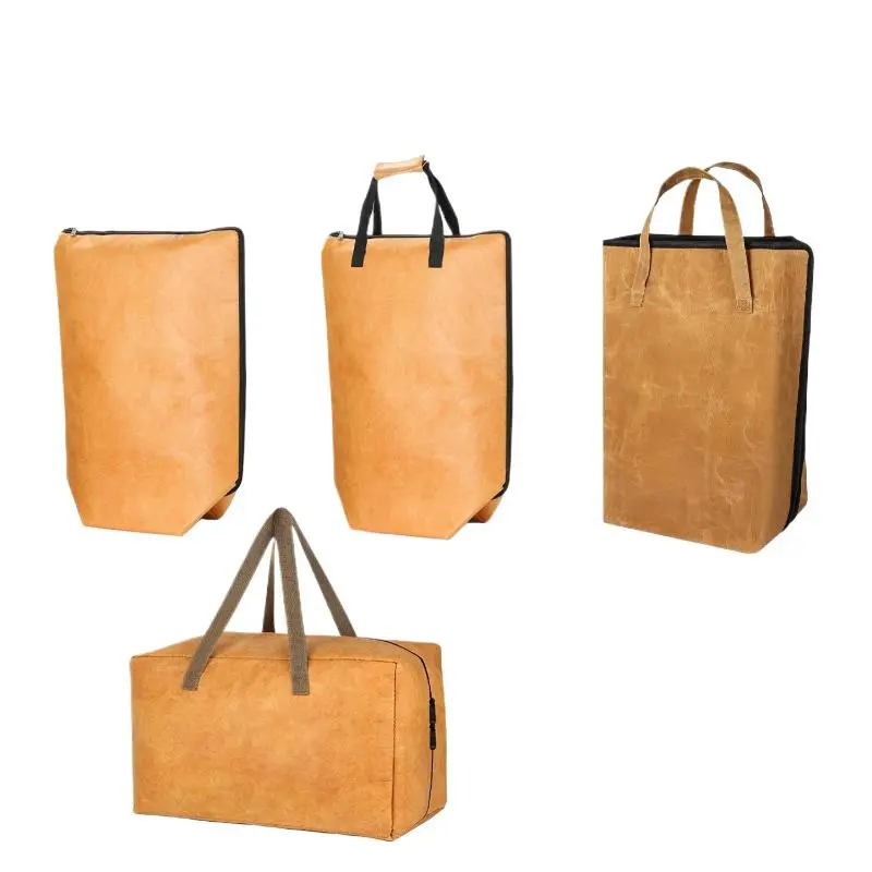 1 Piece Large Capacity Picnic Cooking Paper BBQ Blanket Thickened Aluminum Foil BBQ Thermal Insulation Bag Storage Pouch