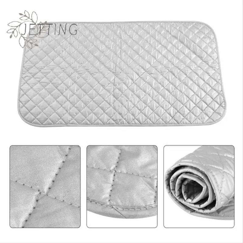48*85cm / 60*55cm Ironing Mat Laundry Pad Washer Dryer Cover Board Heat Resistant Blanket Mesh Press Clothes Protect Protector