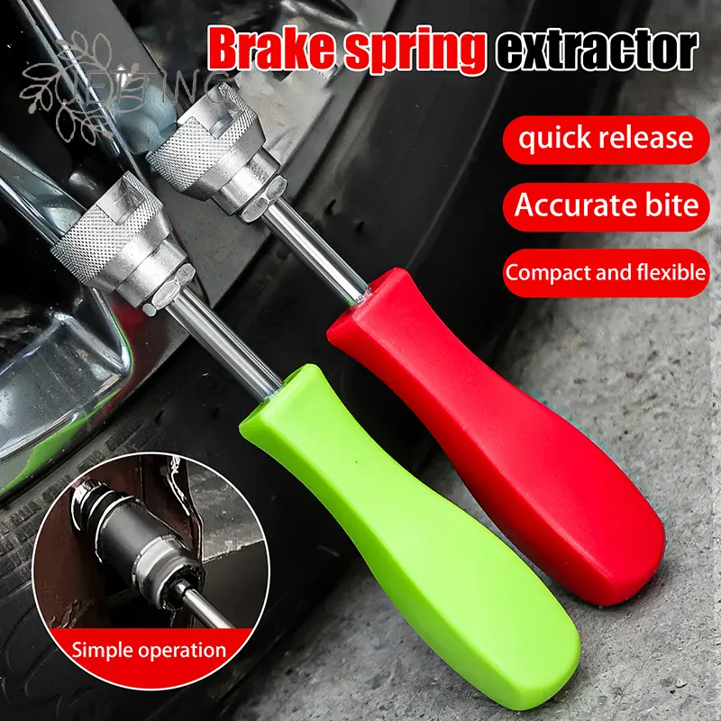 1pc Hold Down Washer Spring Shoe Compressor Retaining Removal Repair Tools Manual Car Drum Brake Repair Install Tool