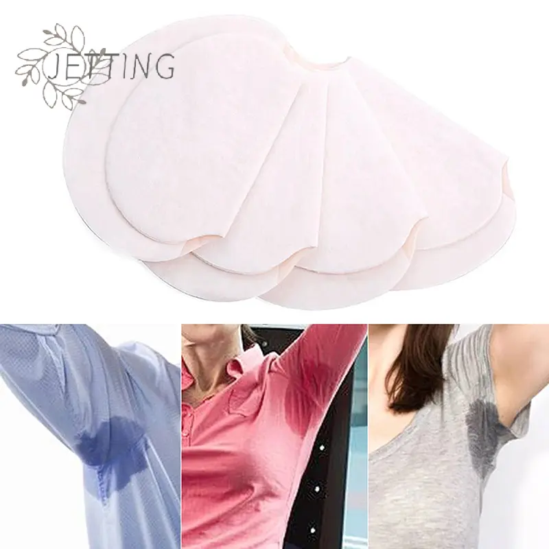 50pcs Invisible Underarm Sweat Absorbent Sticker Dress Clothing Care Antiperspirant Pad Lightweight Anti Sweat Stickers Summer