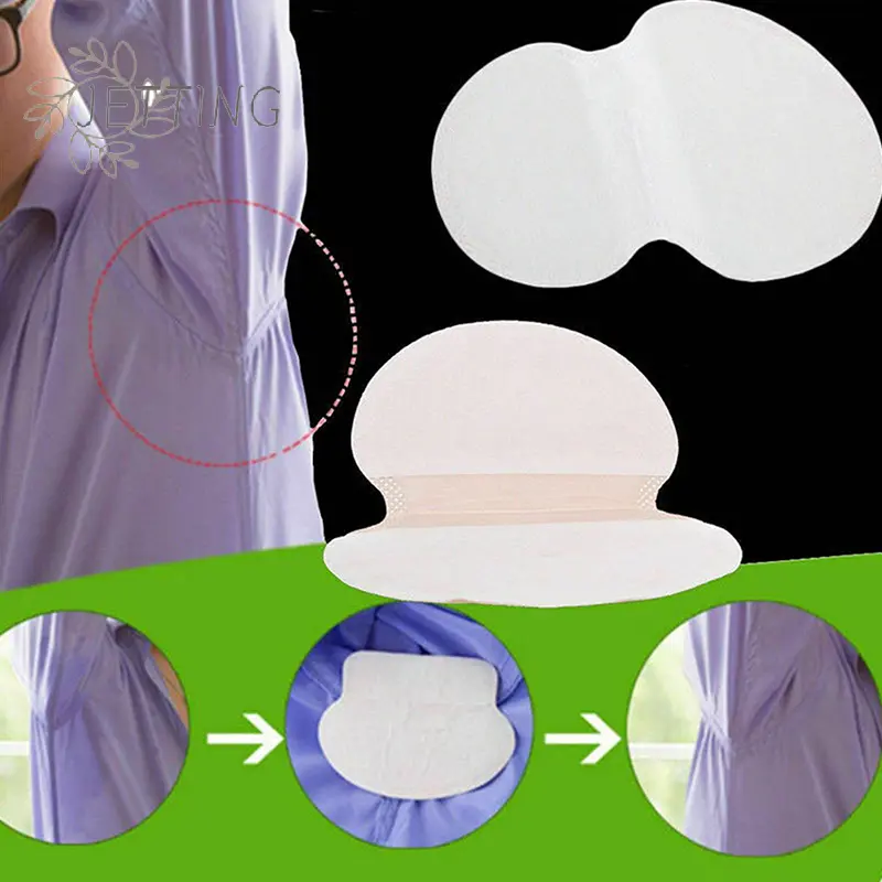 50pcs Invisible Underarm Sweat Absorbent Sticker Dress Clothing Care Antiperspirant Pad Lightweight Anti Sweat Stickers Summer