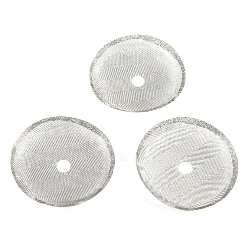 3PCS Reusable Stainless Steel French Filter Press Coffee Machine, Detachable Mesh Filter, Coffee Pot Filter Cartridge