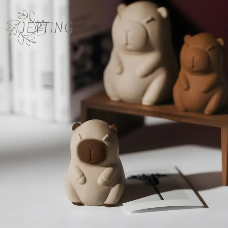 3D Capybara Mold 3D Capybara Mousse Cake Silicone Mold Capybara Mold Animal Mold Candle Mold For Mousse Cake Ice Cream Mold