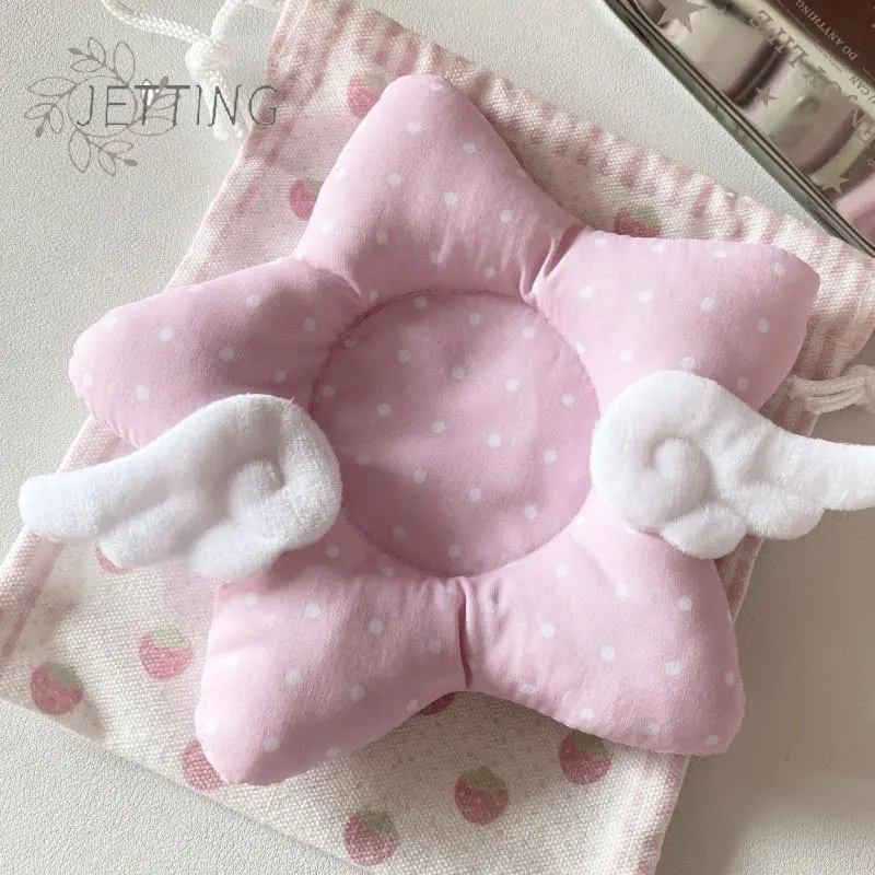 Thickened Photo Props Insulated Coaster Cotton Filled Star Shape Dot DIY Korean Fashion Cartoon Coaster INS Style Coaster