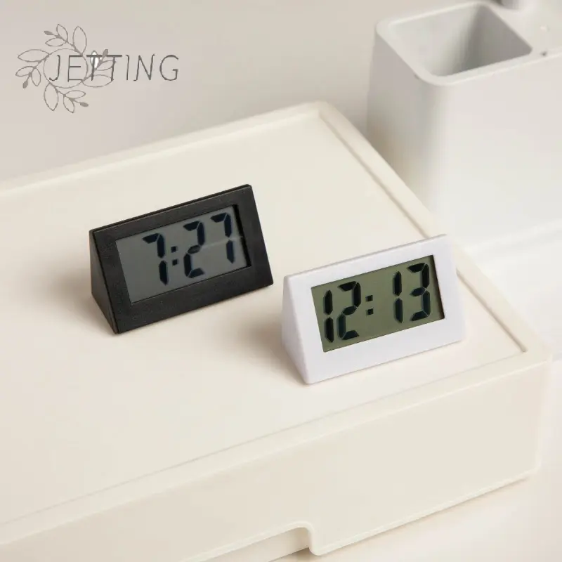 Mini Clock Simple Electronic Clock Bedside Clock Car Clock Student Clock Portable Desk Clock Digital Clock With Date