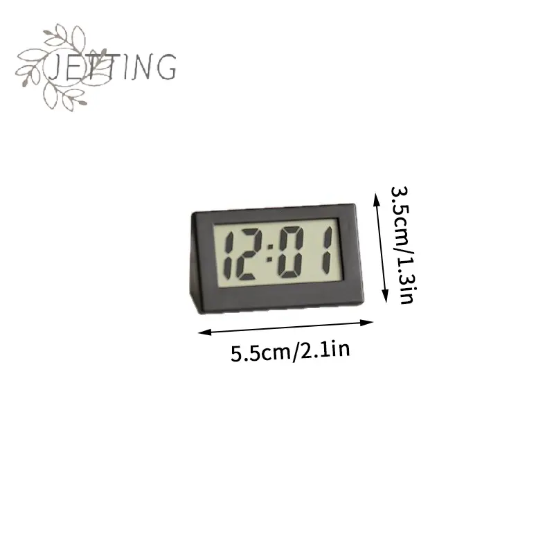 Mini Clock Simple Electronic Clock Bedside Clock Car Clock Student Clock Portable Desk Clock Digital Clock With Date
