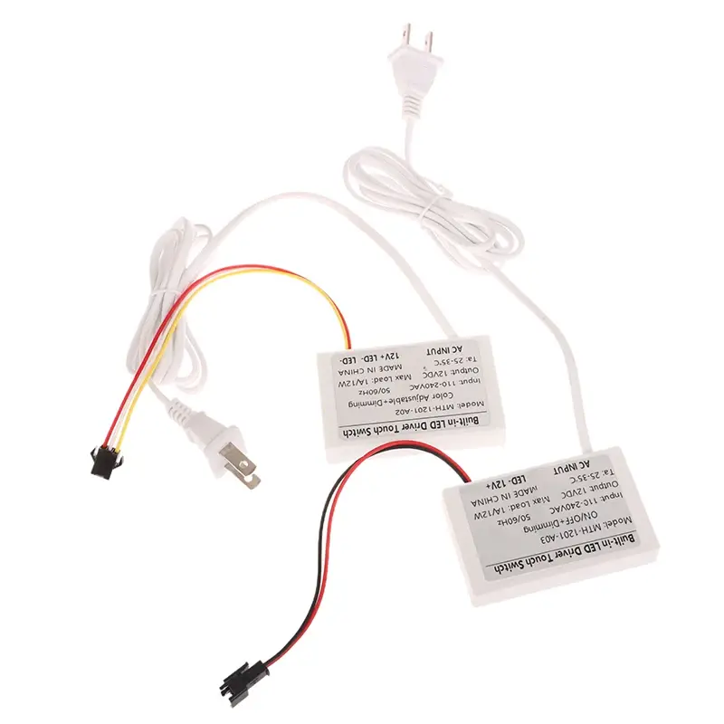 1PCS Mirror Switch Touch Switch 12V 1A Bathroom Touch Sensor For Led Light Mirror Headlight Bathroom Capacitance Sensor Module
