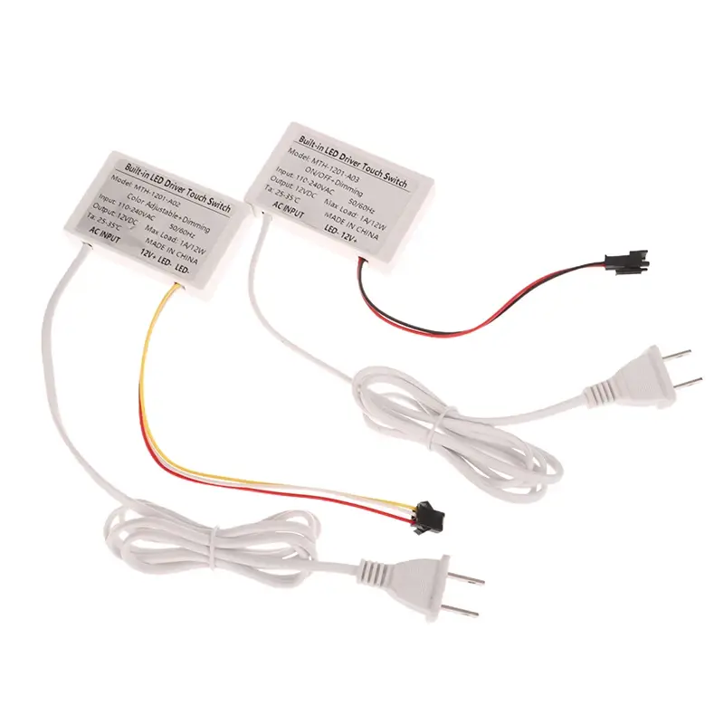 1PCS Mirror Switch Touch Switch 12V 1A Bathroom Touch Sensor For Led Light Mirror Headlight Bathroom Capacitance Sensor Module