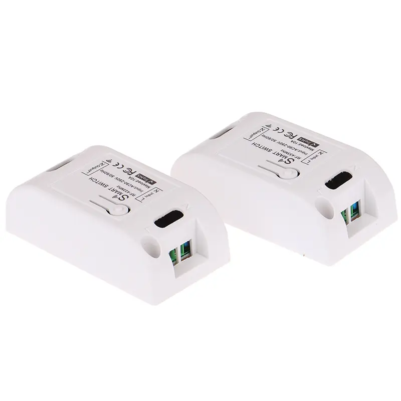 RF 433 AC 220V Receiver Smart Home Wifi Wireless Remote Control Smart Switch Smart Life/Tuya APP Works With Alexa Google