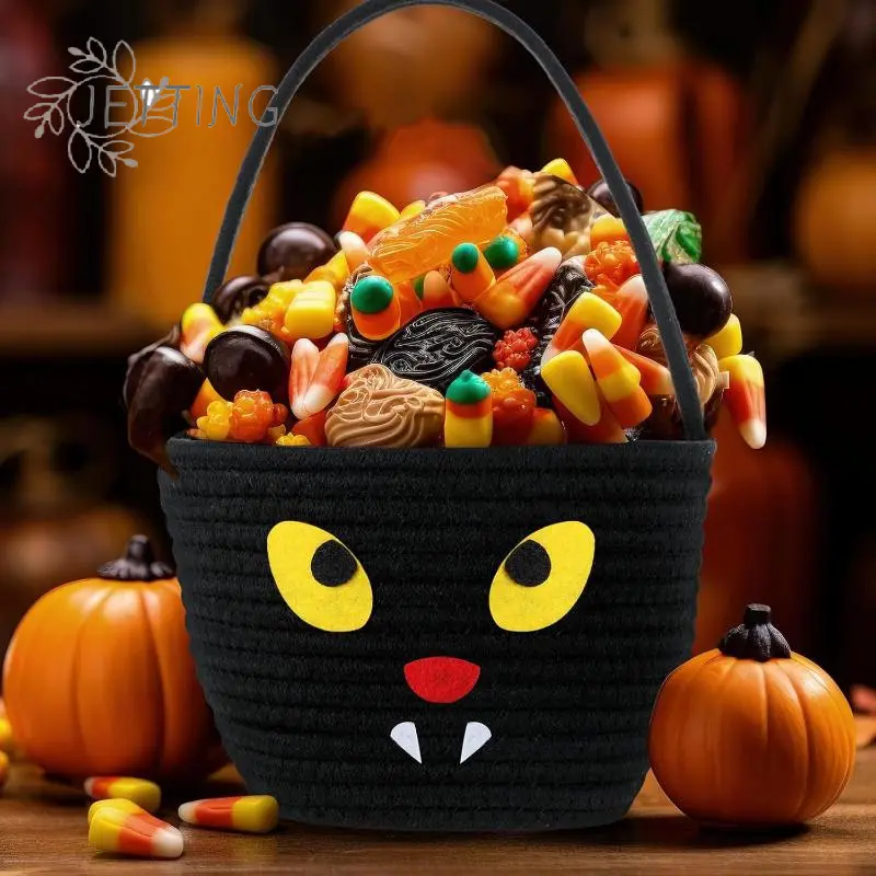 Halloween Gift Candy Containers Buckets Baby Shower Crates Mini Candy Container Shopping Bins Storage Boxes