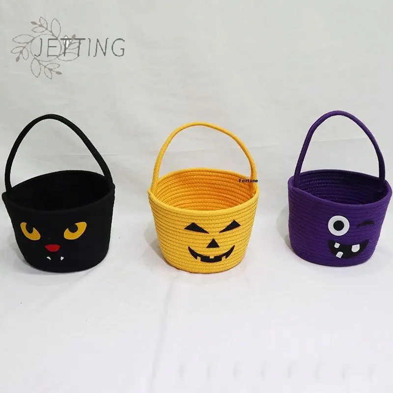 Halloween Gift Candy Containers Buckets Baby Shower Crates Mini Candy Container Shopping Bins Storage Boxes
