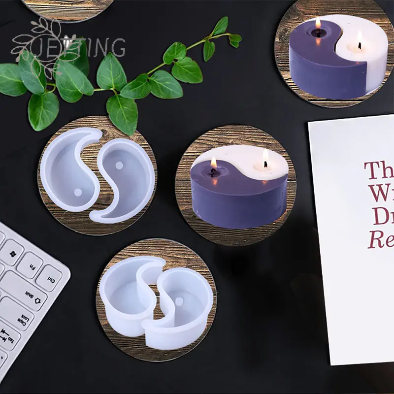 DIY Tai Chi Candle Silicone Mold Aromatherapy Candle Gift Epoxy Resin Mold