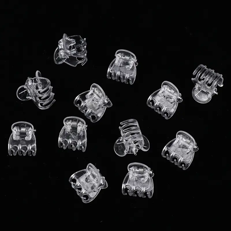 50Pcs 6 Claws Orchid Clips Plastic Butterfly Flowers Support Clear Fixer For Garden Vine Stem Plants Climbing