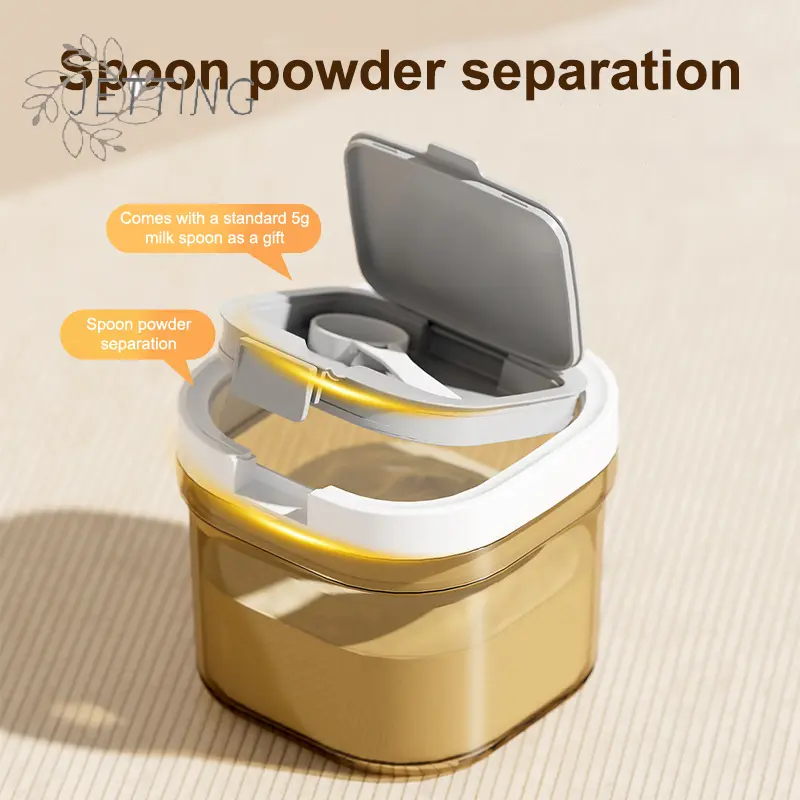 800/1300/1800ml Food Grade Storage Jar Sealed Can Tank Container Powder Empty Packing Bottle Storage Clear Large Capacity Box