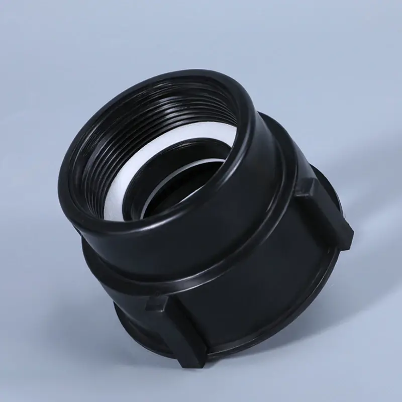 1PC IBC Tank Adapter 75mm To 60mm Coarse Thread Fittings Garden Water Tank Connector