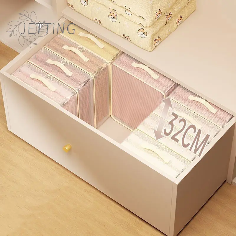 Large Capacity Clothes Storage Bag Foldable Blanket Storage Bags Storage Containers For Organizing Bedroom Closet Clothing