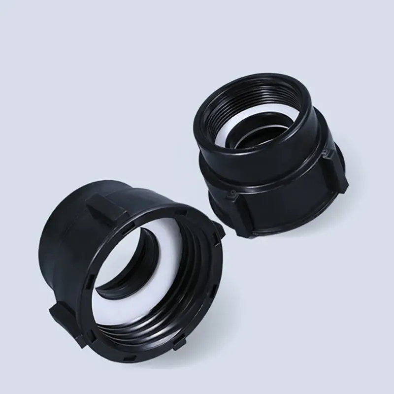1PC IBC Tank Adapter 75mm To 60mm Coarse Thread Fittings Garden Water Tank Connector
