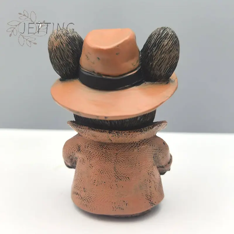 Handmade French Bulldog Statue Garden Decor Resin Crafts Dog Lover Gift Sculpture Patio Lawn Courtyard Home Decoration
