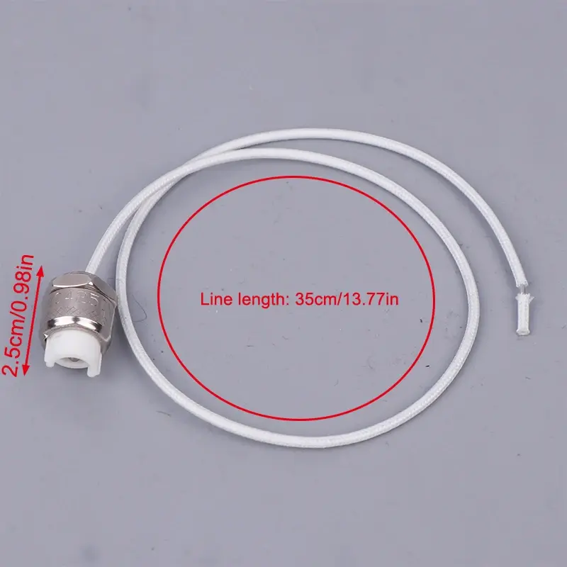 R7S Ceramic Lamp Holder Lamp Head Lamp Tube LED Lighting Lamp Tube Heating Tube Heating Tube Test Machine Lamp Holder