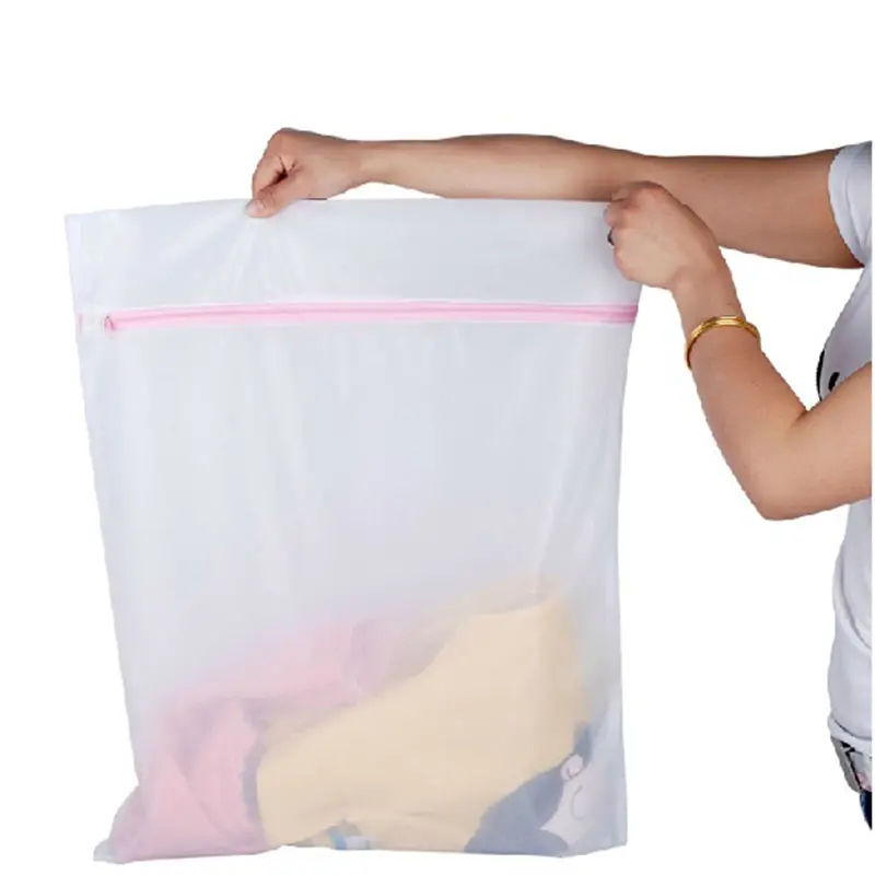 3Size Mesh Laundry Bag Laundry Wash Bags Coarse Net Laundry Basket Laundry Bags For Washing Machines Mesh Bra Bag