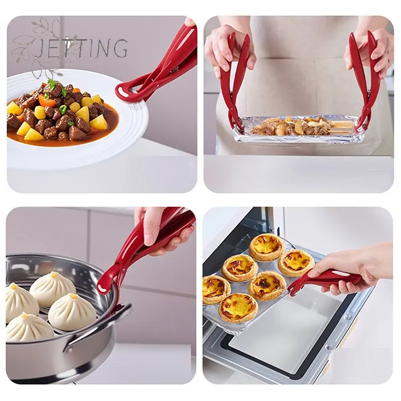 1pcs Anti-Scalding Dish Plate Gripper Clips Tongs Clamp Holder For Moving Hot Plate Or Bowls Out From Pot Microwave Oven