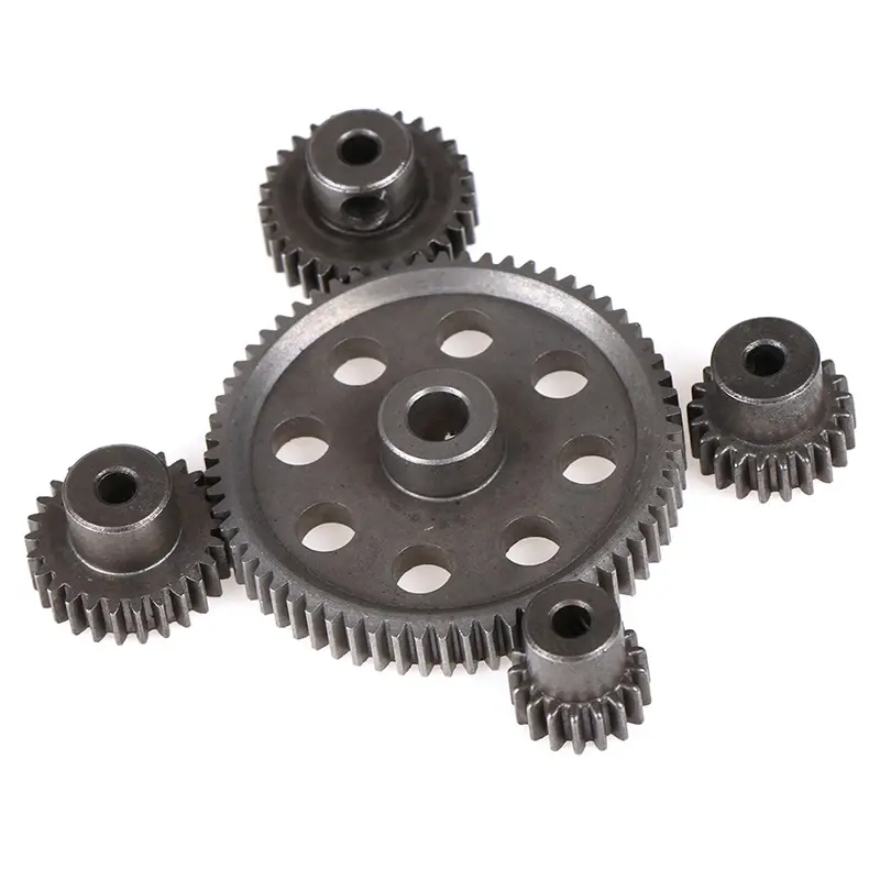 2pcs (21t+64t) 11184 & 11181 Differential Metal Main Gear 64t Motor Gear 21t Cap Circumference 1/10 94170 Car