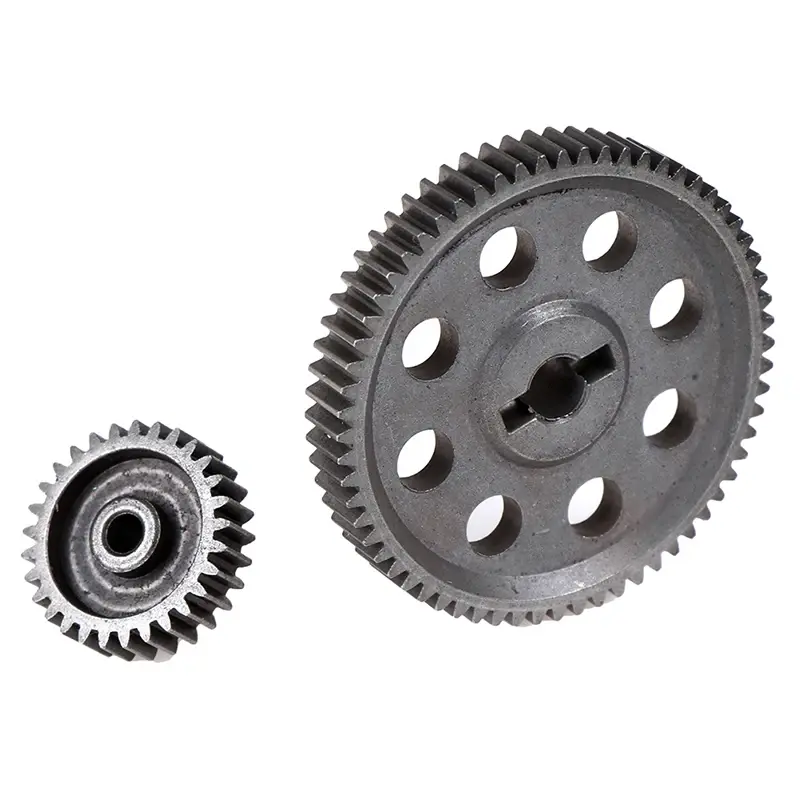 2pcs (21t+64t) 11184 & 11181 Differential Metal Main Gear 64t Motor Gear 21t Cap Circumference 1/10 94170 Car