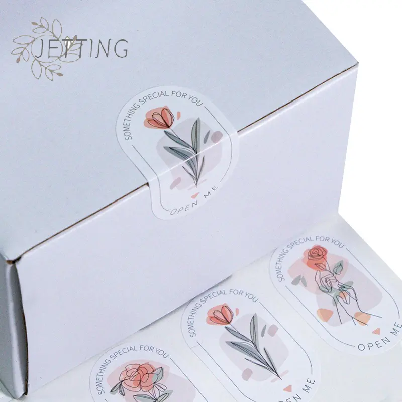100pcs/wrap This Package Is Happy To See You Too Stickers Small Business Gift Box Packaging Decor Thank You Sticker Seal Labels