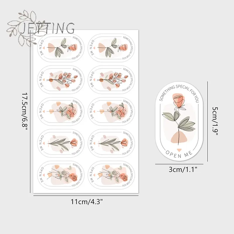 100pcs/wrap This Package Is Happy To See You Too Stickers Small Business Gift Box Packaging Decor Thank You Sticker Seal Labels